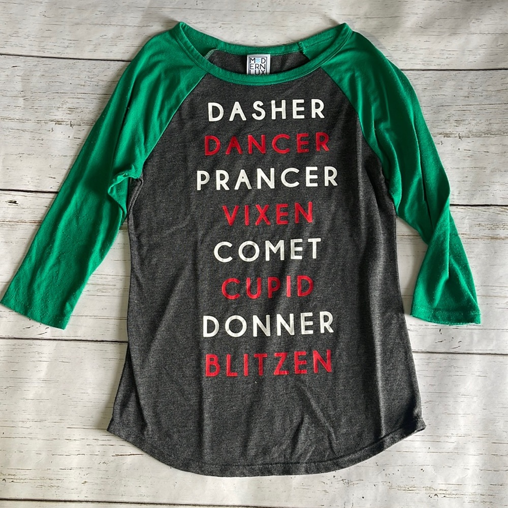 Modern lux Christmas tee
